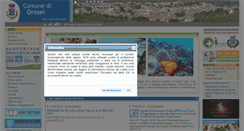 Desktop Screenshot of comune.orosei.nu.it